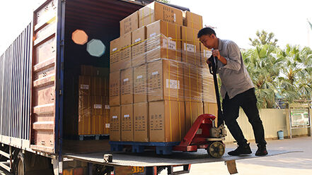 Loaded Container