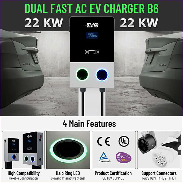 Stay charged on-the-go with Ocpp's reliable 22KW charging stations